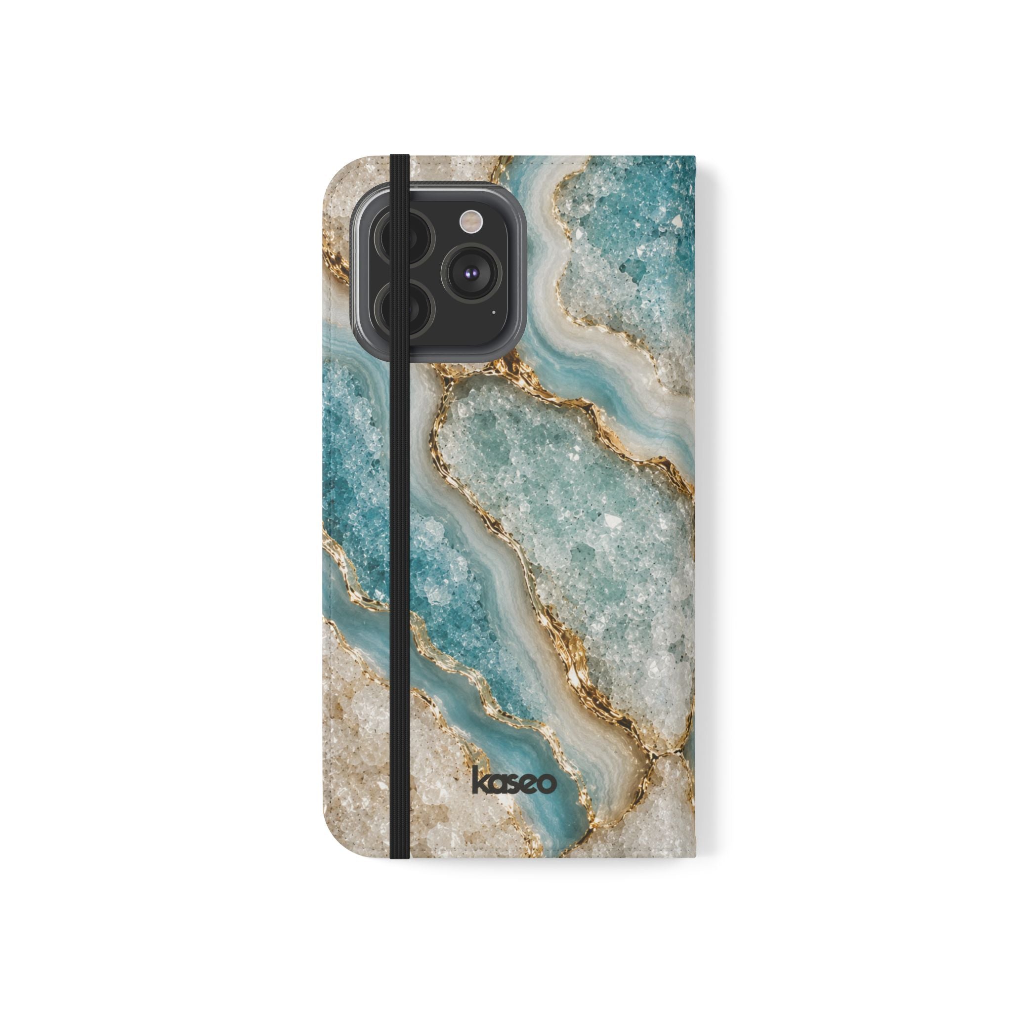 Crystal Aqua - Flip Phone Case