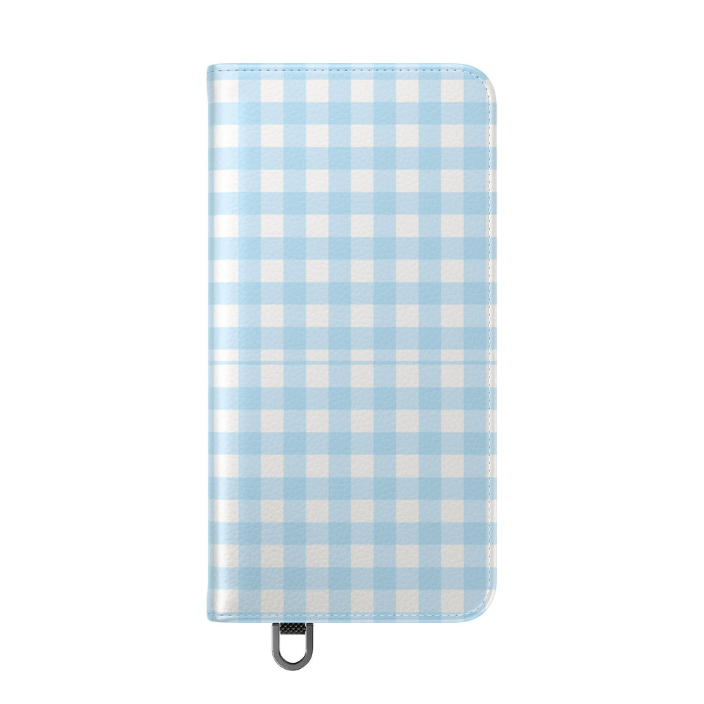 Gingham Sky - Flip Phone Case