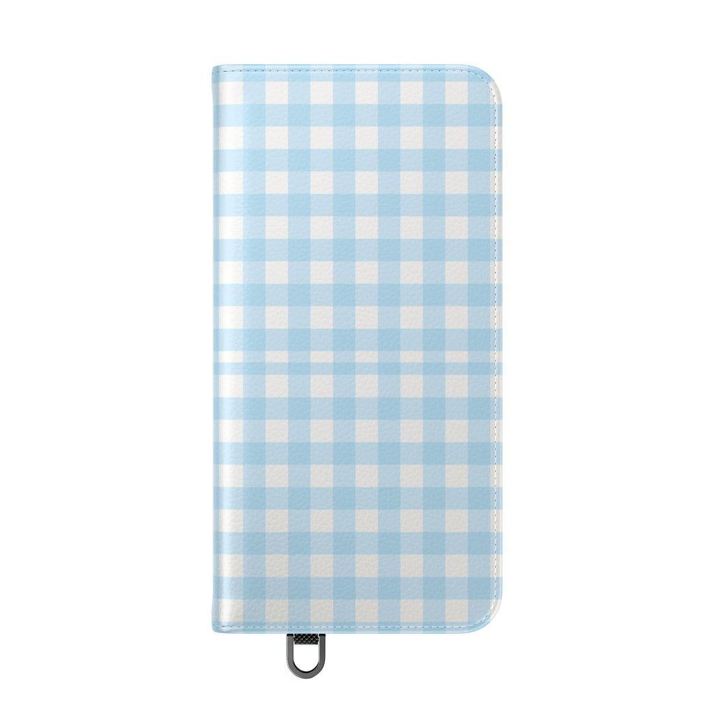 Gingham Sky - Flip Phone Case