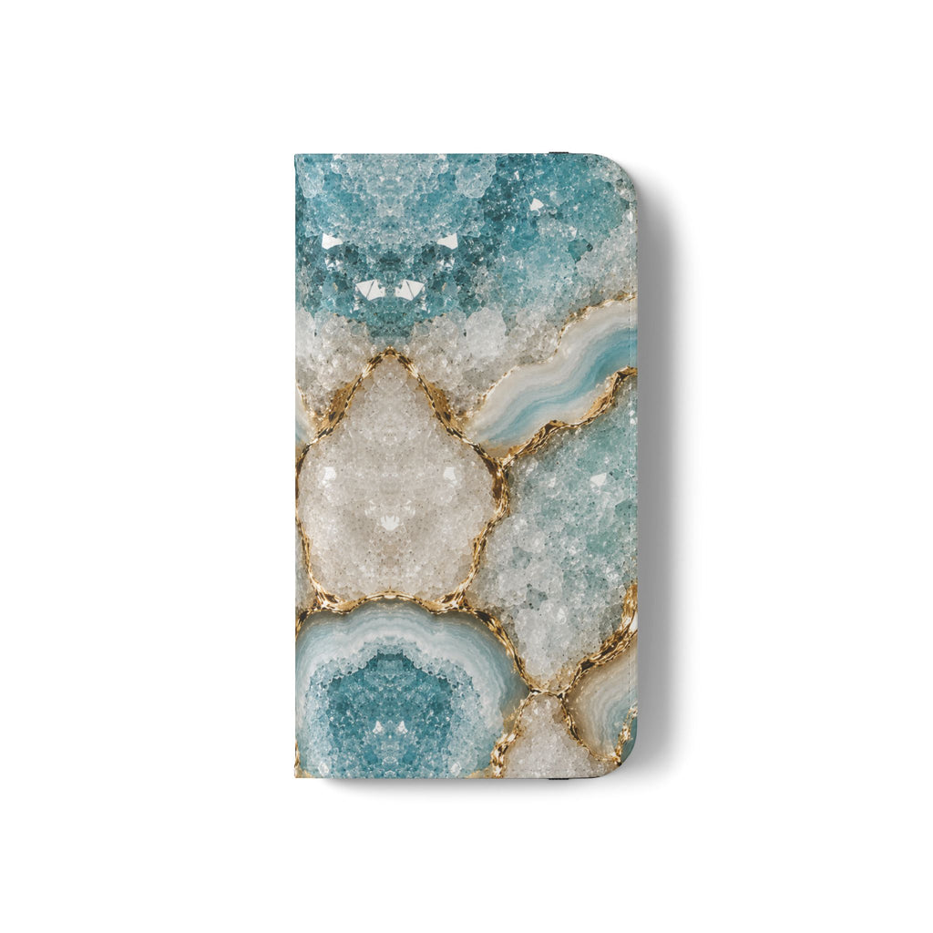Crystal Aqua - Flip Phone Case