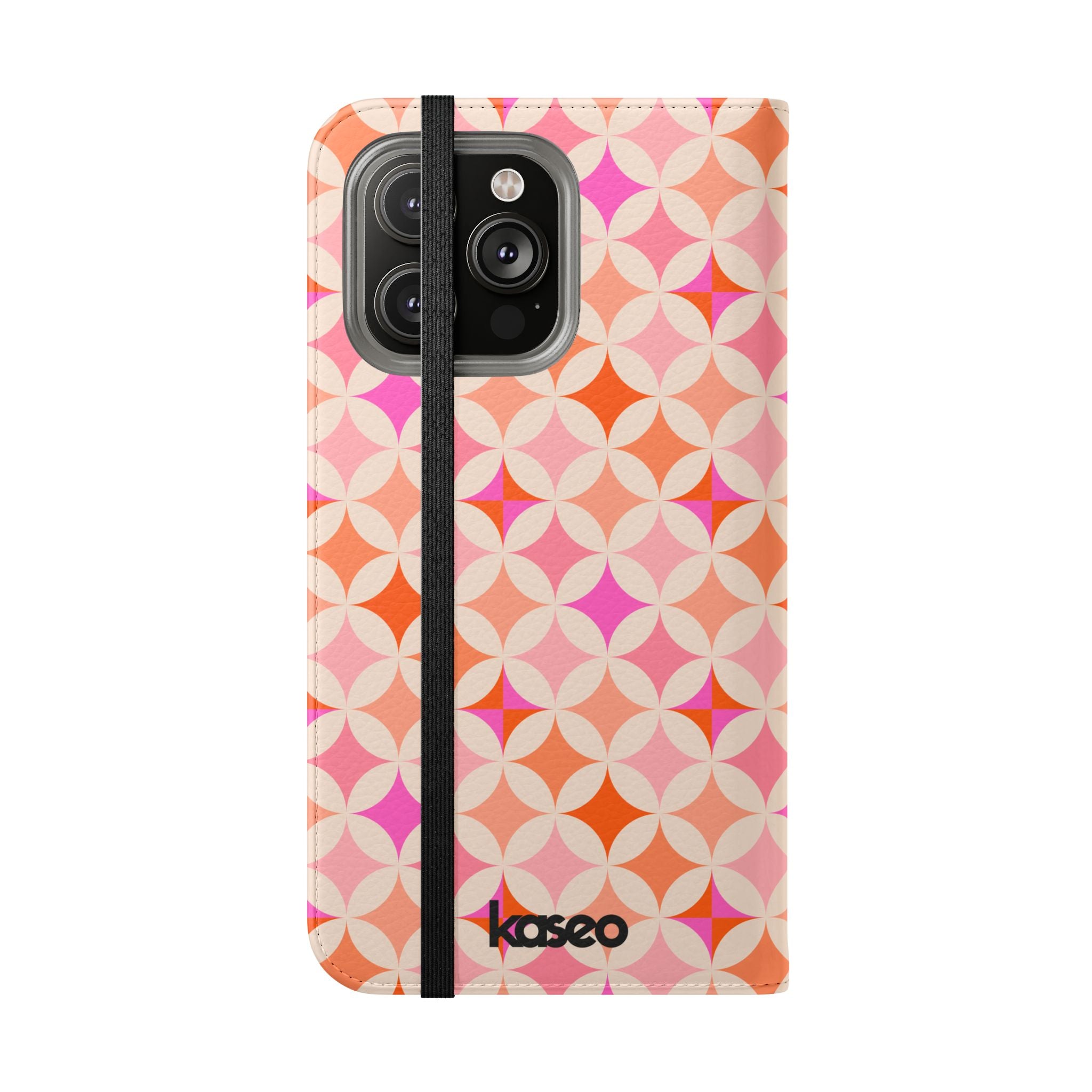 Retro Tile - Flip Phone Case