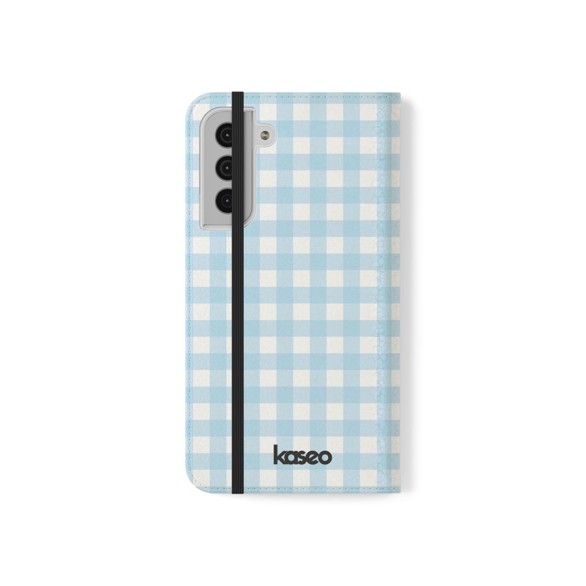 Gingham Sky - Flip Phone Case