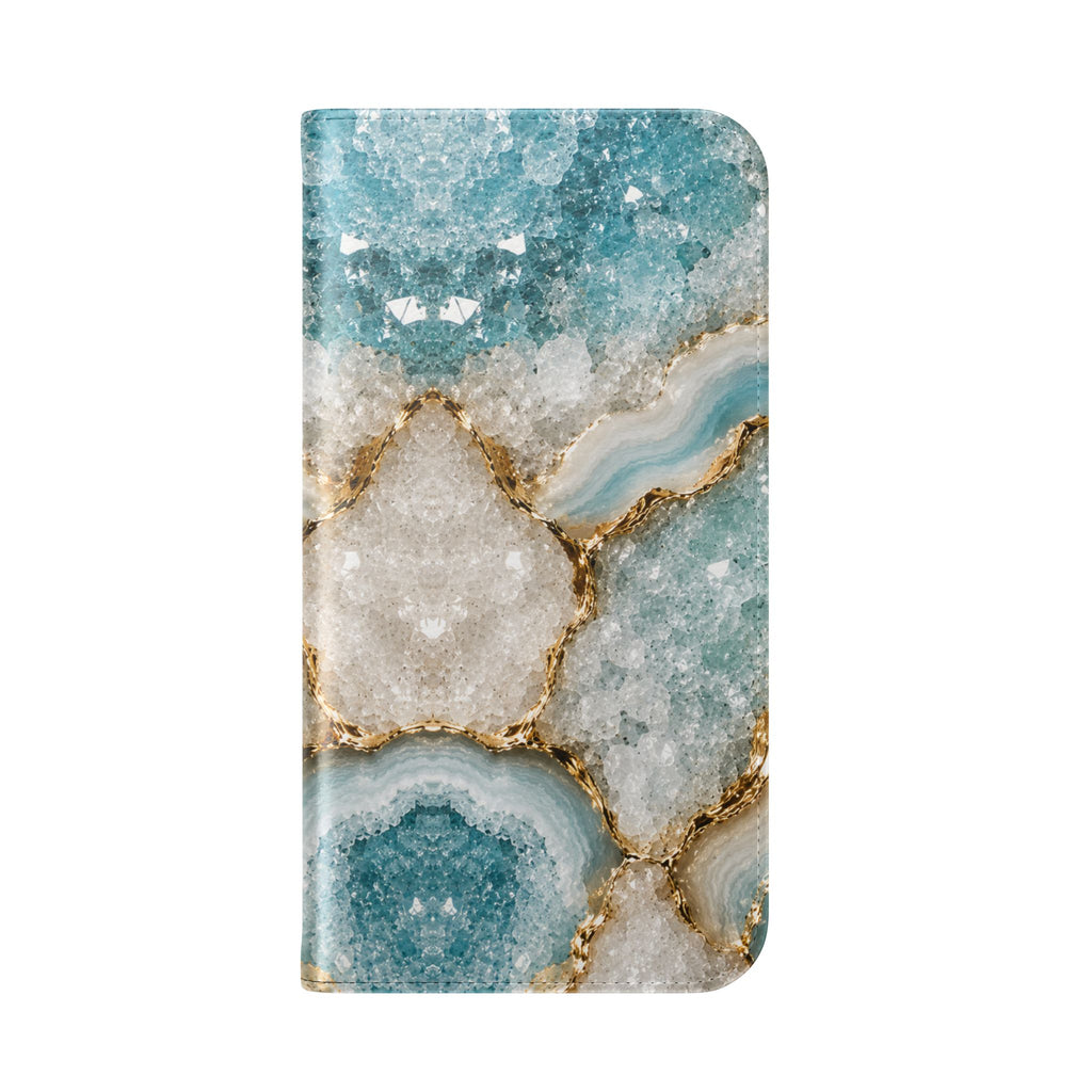 Crystal Aqua - Flip Phone Case