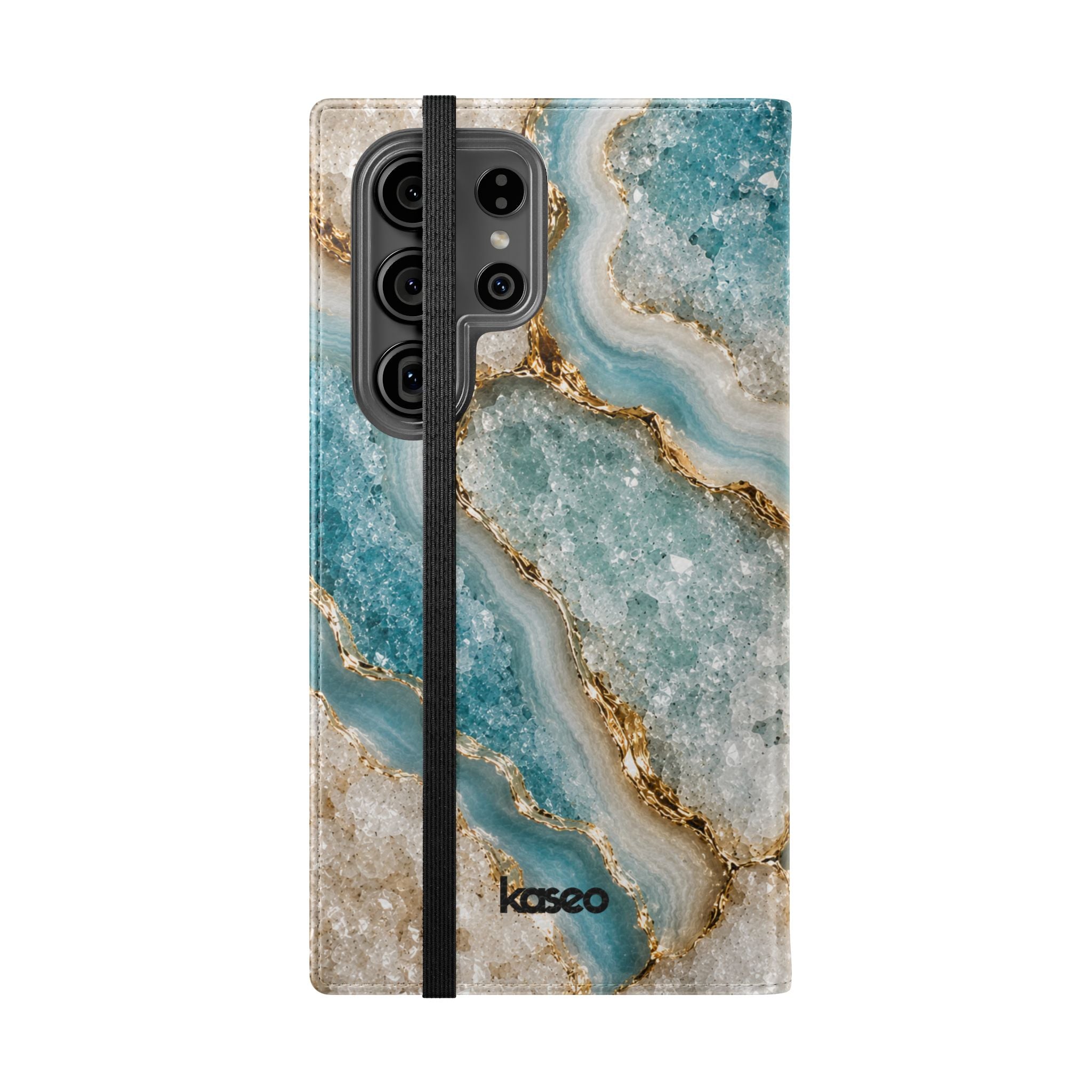 Crystal Aqua - Flip Phone Case
