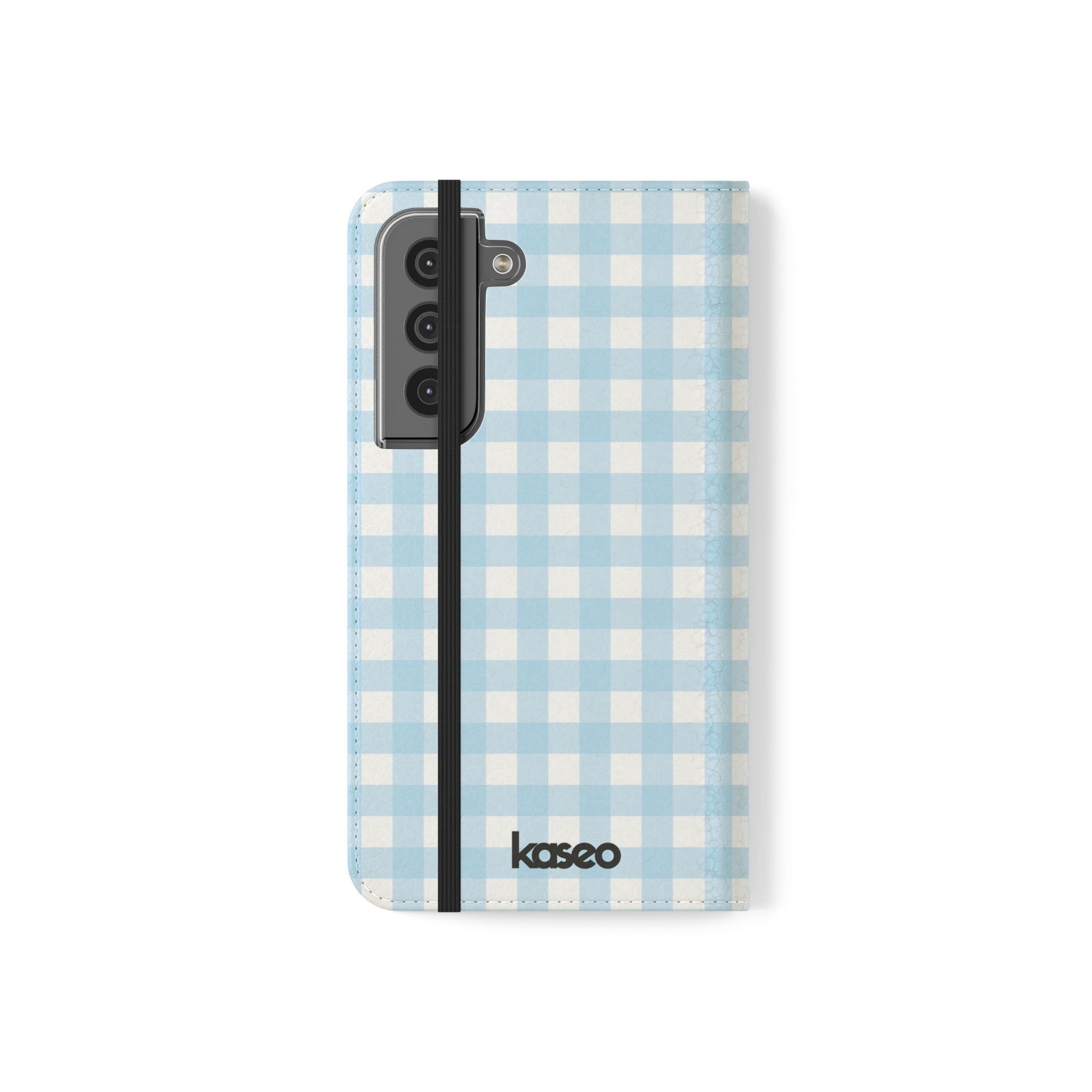 Gingham Sky - Flip Phone Case