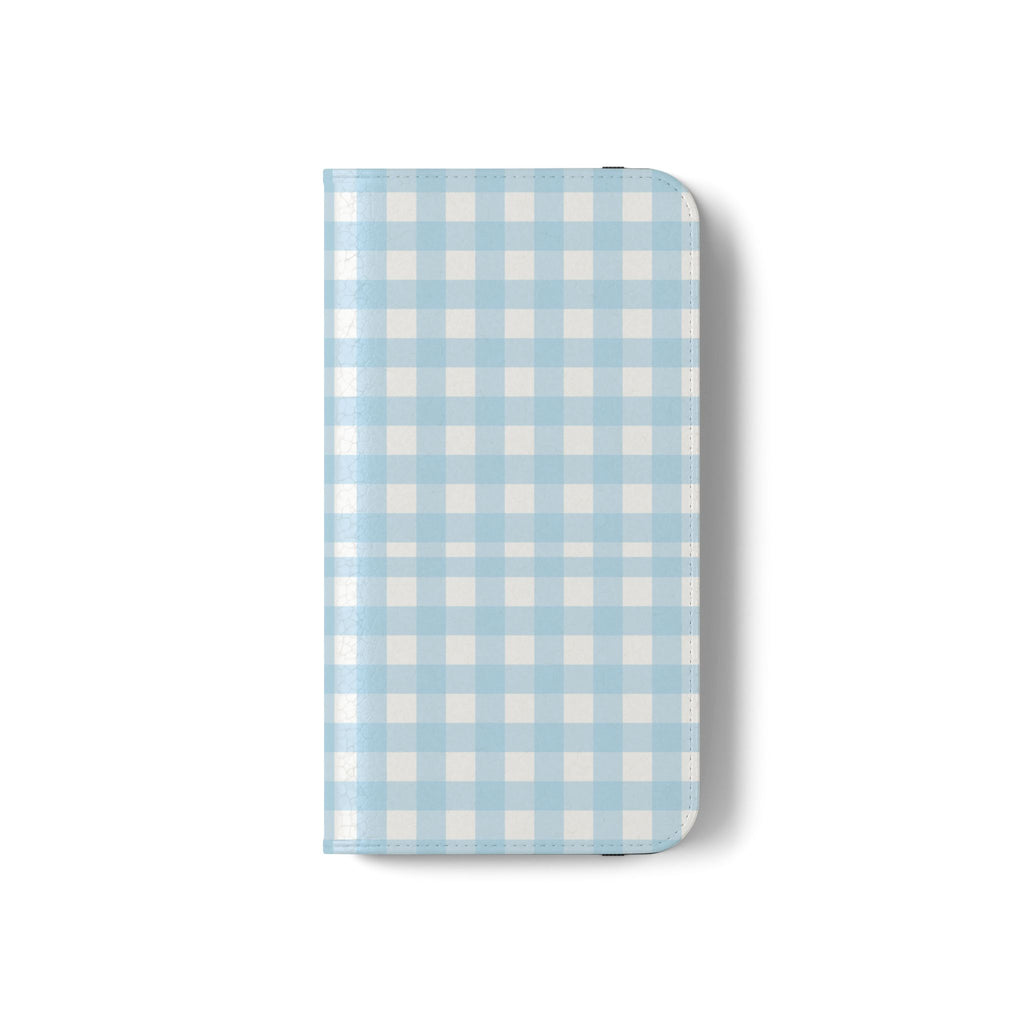 Gingham Sky - Flip Phone Case