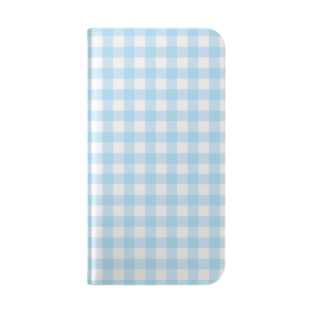 Gingham Sky - Flip Phone Case