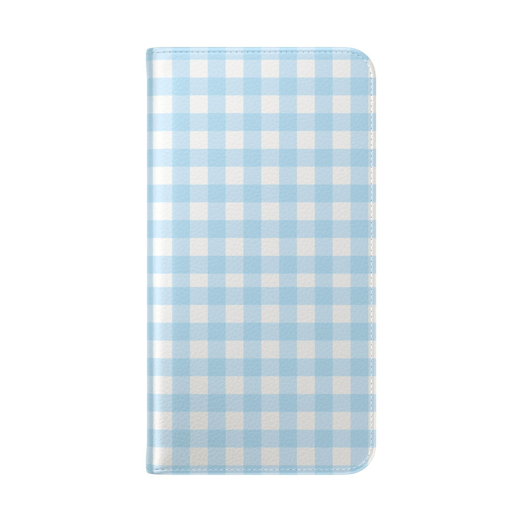 Gingham Sky - Flip Phone Case