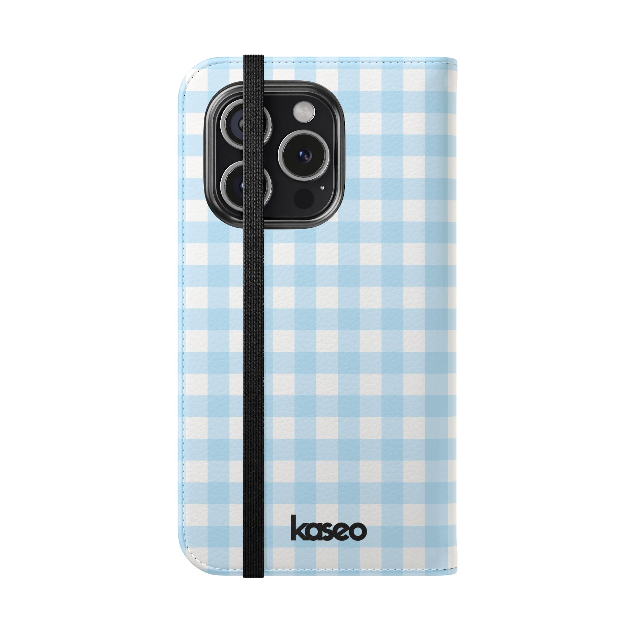 Gingham Sky - Flip Phone Case