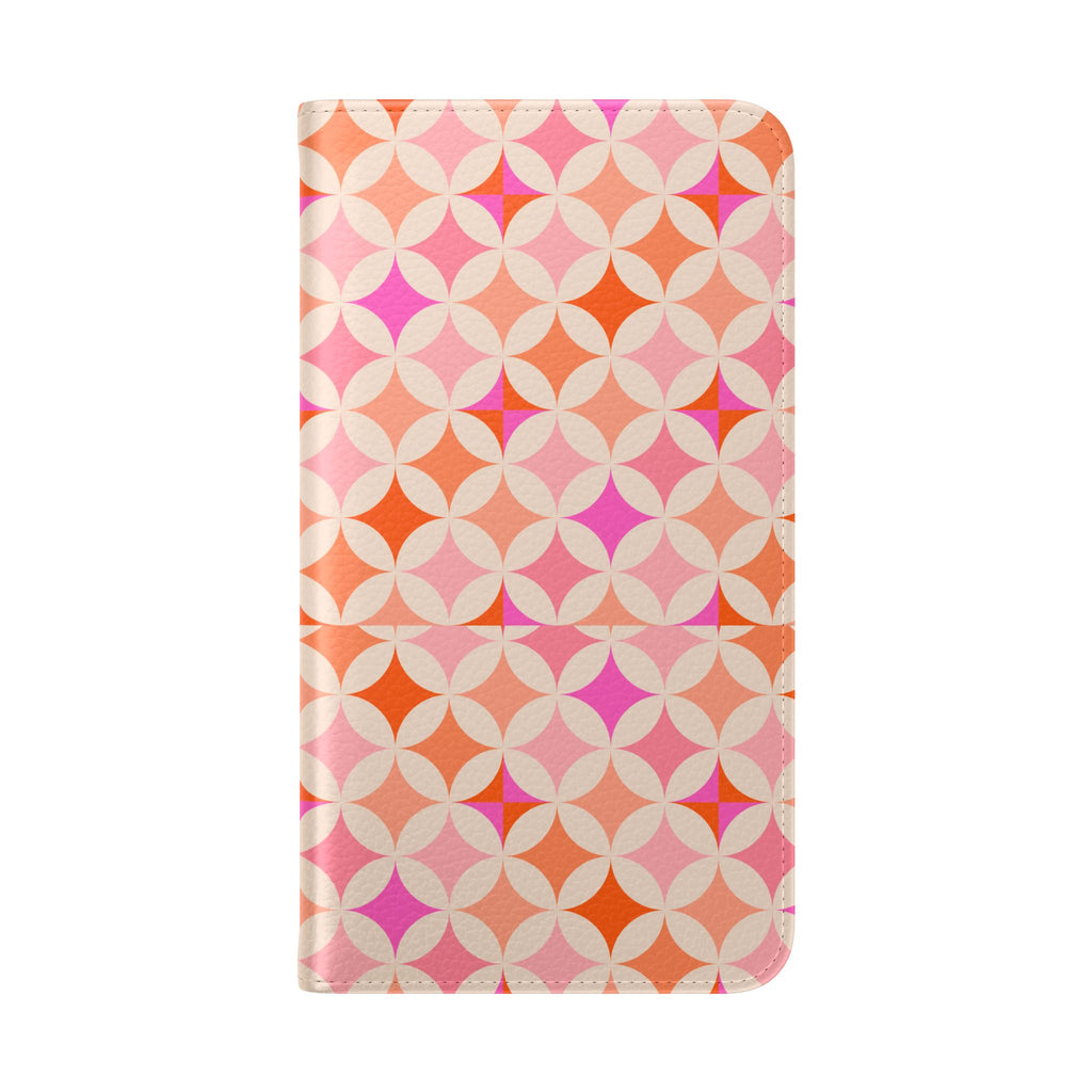 Retro Tile - Flip Phone Case